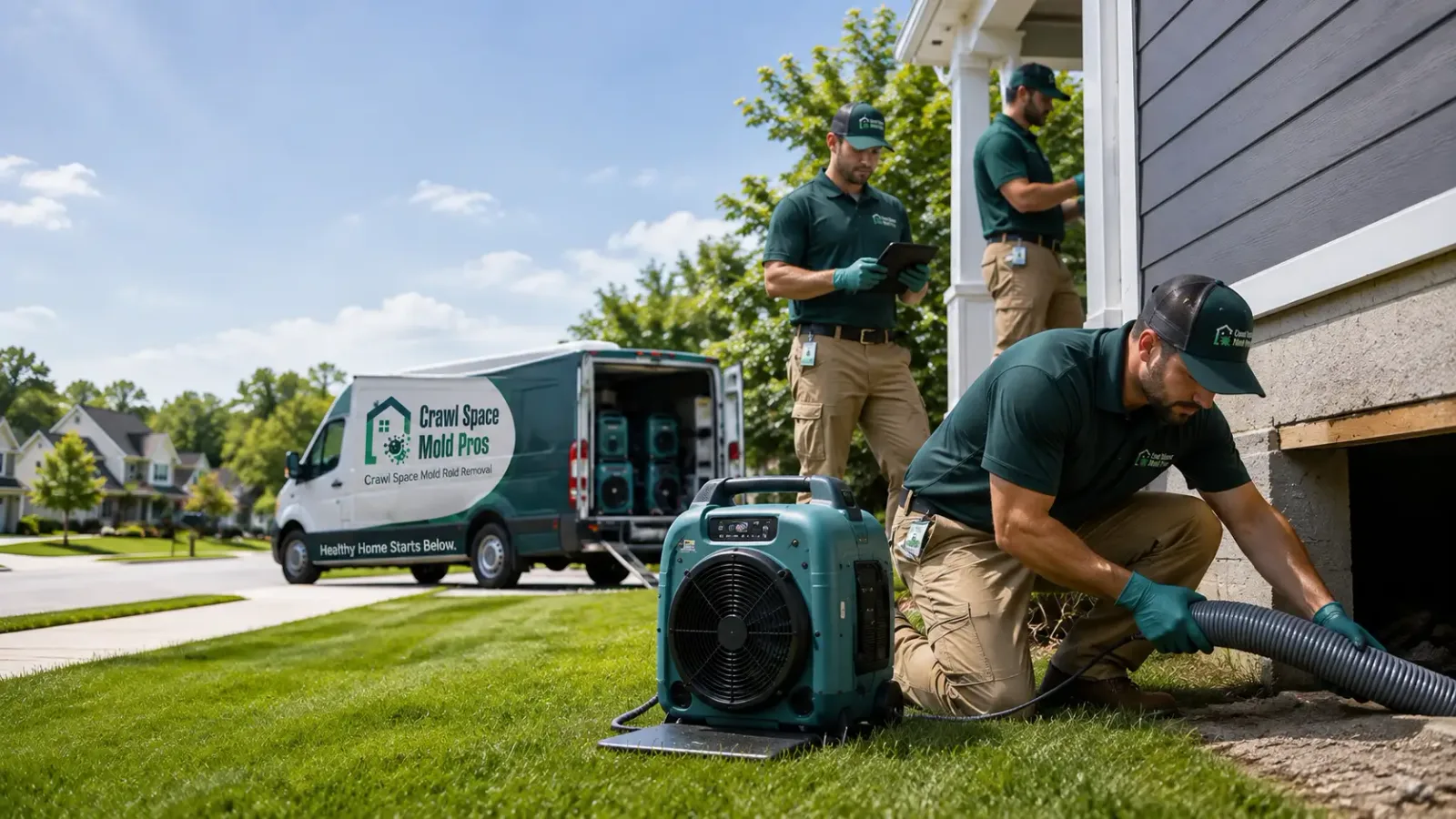 Crawl Space Mold Removal in Junction, IL